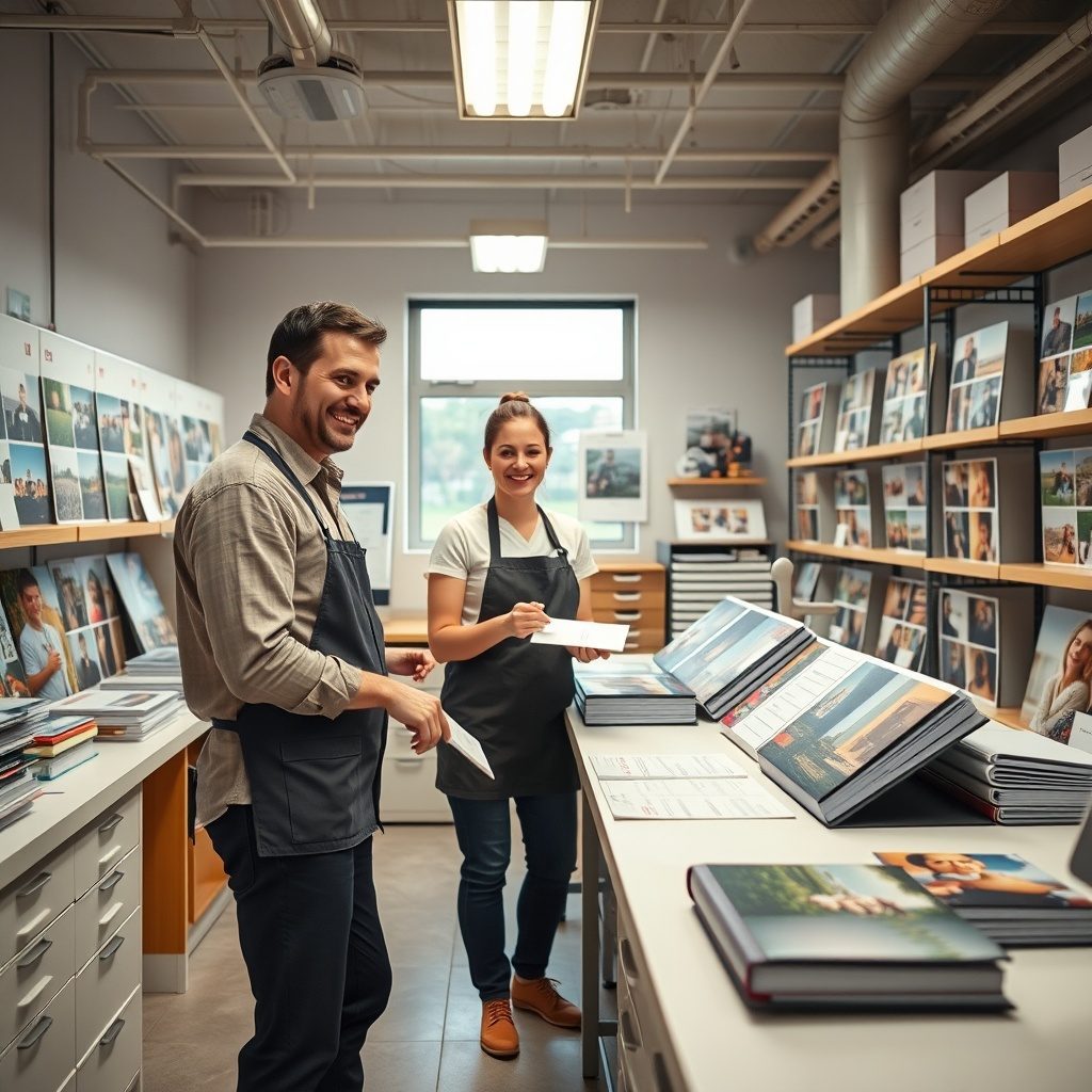 Custom photo album design